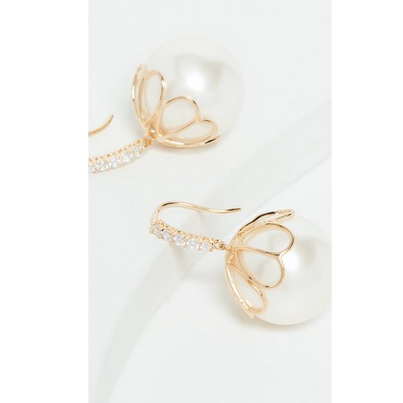 NWT Kate Spade Faux Pearl Earring - Picture 5 of 7
